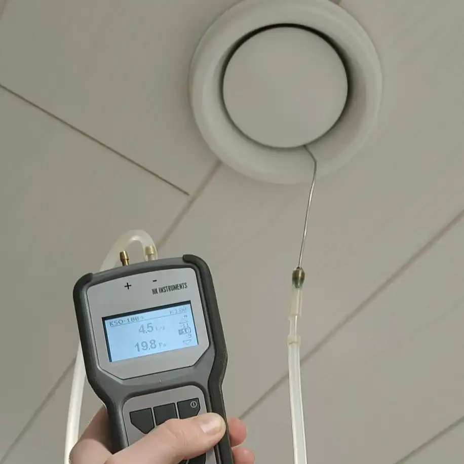 Ilmamäärien mittaus, Jyväskylä - IV-Palvelu O14